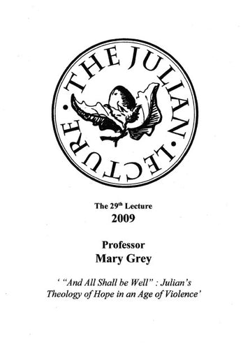The Julian Lecture 2009