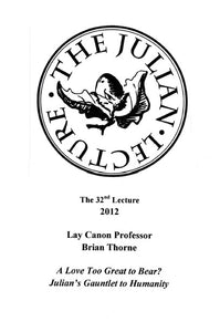 The Julian Lecture 2012
